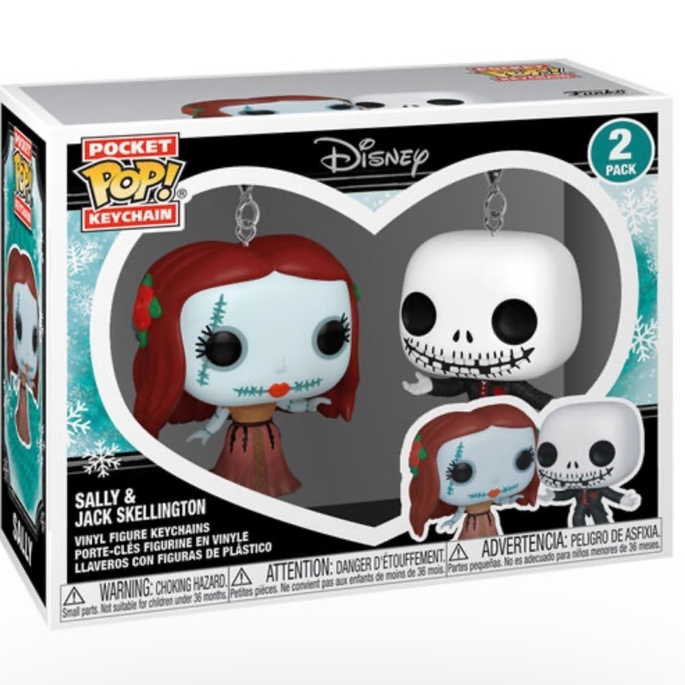 Funko Pop! Keychain: Disney's The Nightmare Before Christmas - Picture 2 of 3